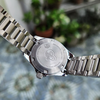Tag Heuer Ladies Aquaracer Mother of Pearl White Dial 27mm