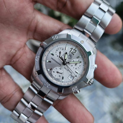 Tag Heuer Exclusive Chronograph in Silver Dial 39mm