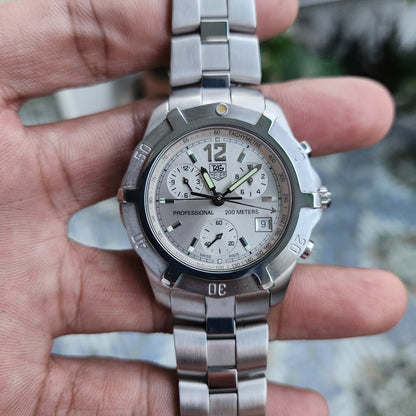 Tag Heuer Exclusive Chronograph in Silver Dial 39mm