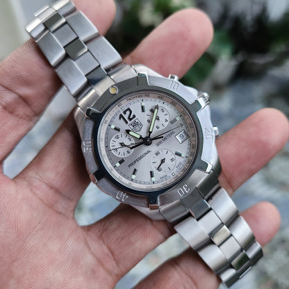 Tag Heuer Exclusive Chronograph in Silver Dial 39mm