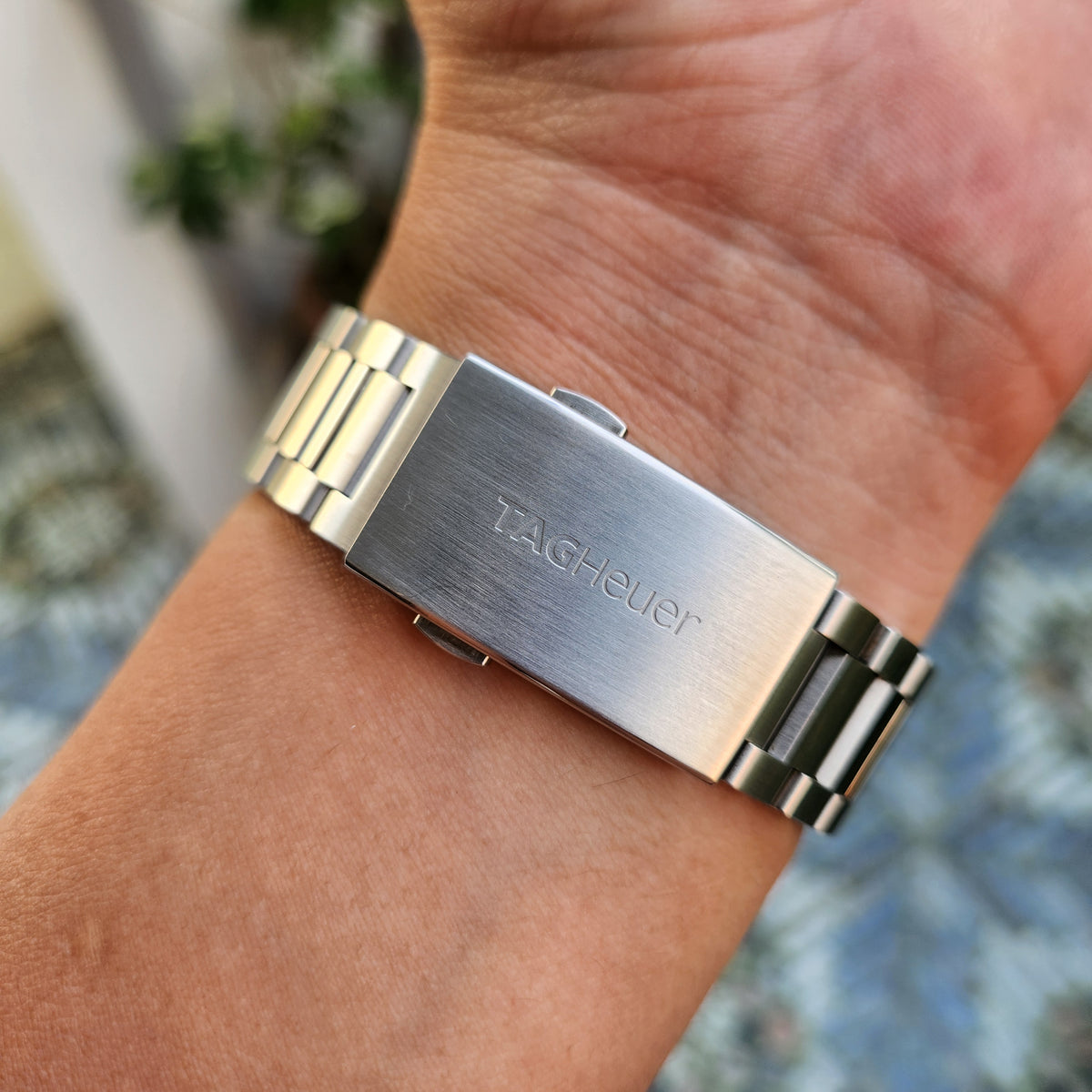 Tag Heuer Aquaracer Steel Bezel in Blue Dial 41mm