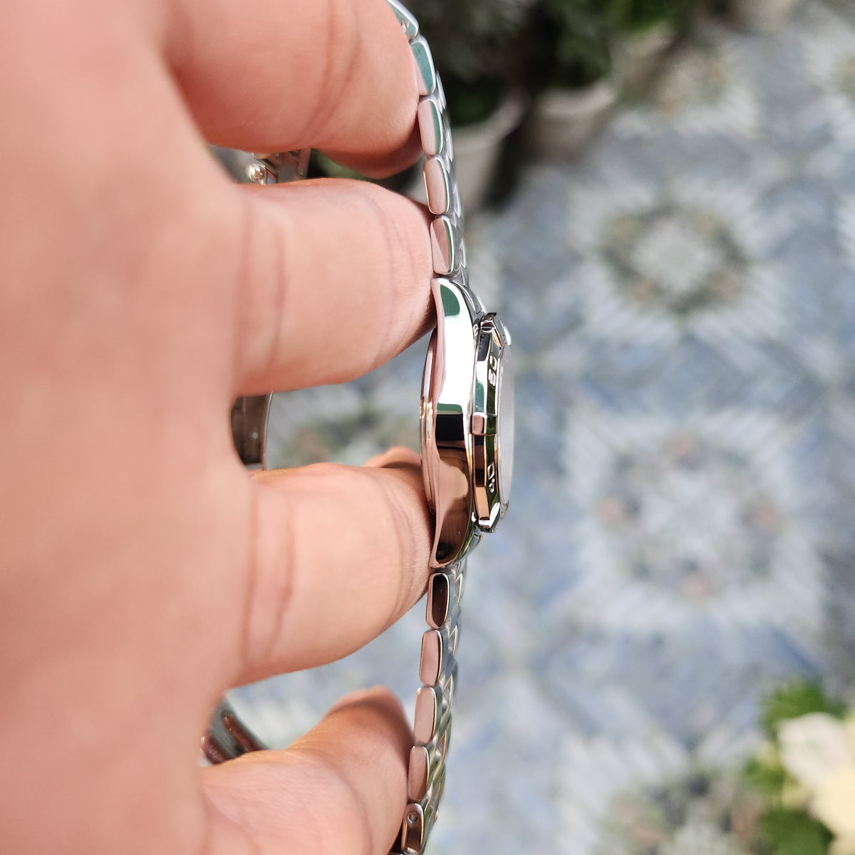 Tag Heuer Ladies Aquaracer Pink Mother of Pearl Dial with 10 Diamonds 27mm