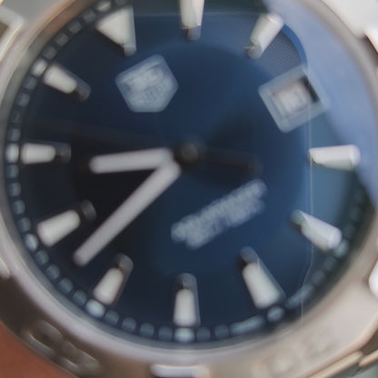 Tag Heuer Aquaracer Steel Bezel in Blue Dial 41mm