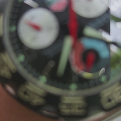 Tag Heuer F1 Chronograph 40mm Black Dial