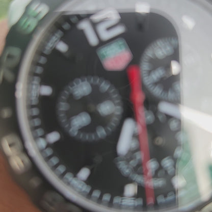 Tag Heuer F1 Chronograph Black Dial 42mm - Complete Set