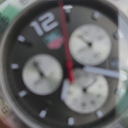 Tag Heuer F1 Chronograph INDY 500 Anthracite Sunray Grey Dial 42mm