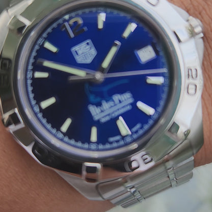 Tag Heuer Aquaracer Calibre 5 'Isle of Pines' Limited Edition in Blue Sunburst Dial 39mm