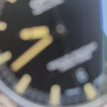 Oris Aquis Date Matte Ceramic Bezel with Orange Indeces in Black Dial 43.5mm
