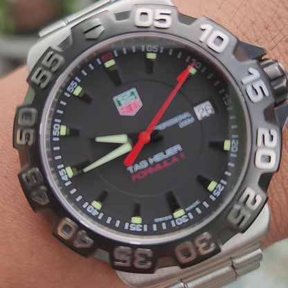 Tag Heuer F1 Black Dial 41mm