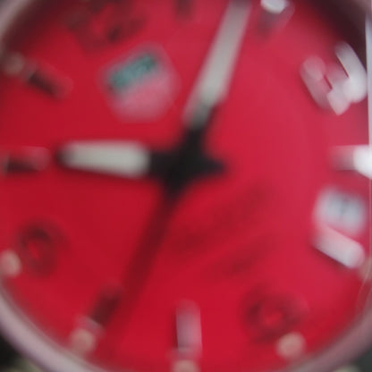 Tag Heuer F1 Red Dial 40mm