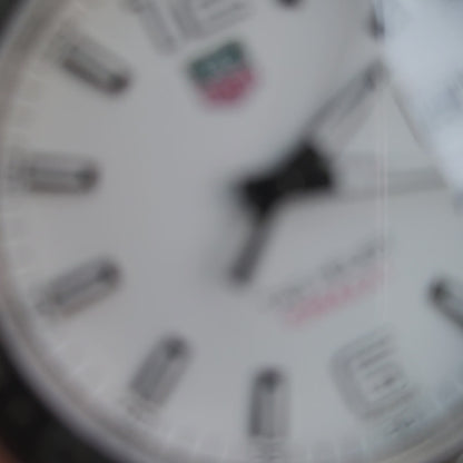 Tag Heuer F1 Black PVD bezel in White Dial 41mm - Complete Set
