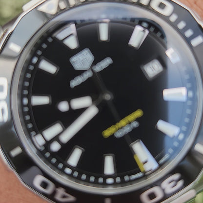 Tag Heuer Aquaracer Black Dial 300M 43mm - Complete Set