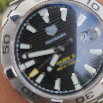 Tag Heuer Aquaracer Calibre 5 Black Dial 43mm