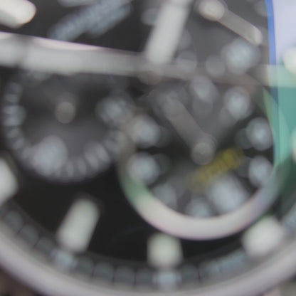 Tag Heuer Aquaracer Chronograph Steel Alu Bezel in Black Dial 43mm