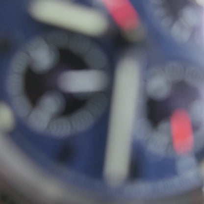 Seiko Prospex Solar Chronograph Speedtimer 39mm Blue Dial - Complete Set