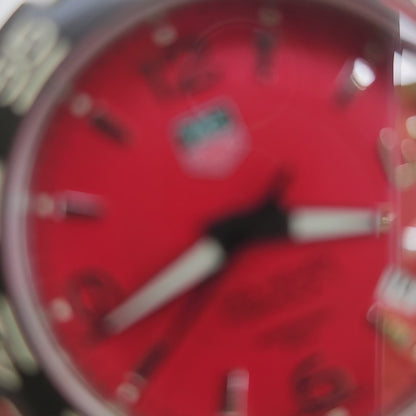 Tag Heuer F1 Red Dial 40mm