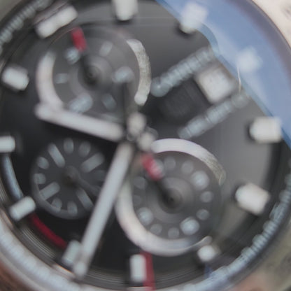 Tag Heuer Carerra Heuer 01 Chronograph Titanium in Black Sunray Grey Dial 43mm - Complete Set