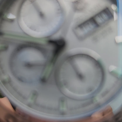 Tag Heuer F1 Chronograph Calibre 16 Day-Date Steel Bezel on Silver Dial 43mm - Complete Set